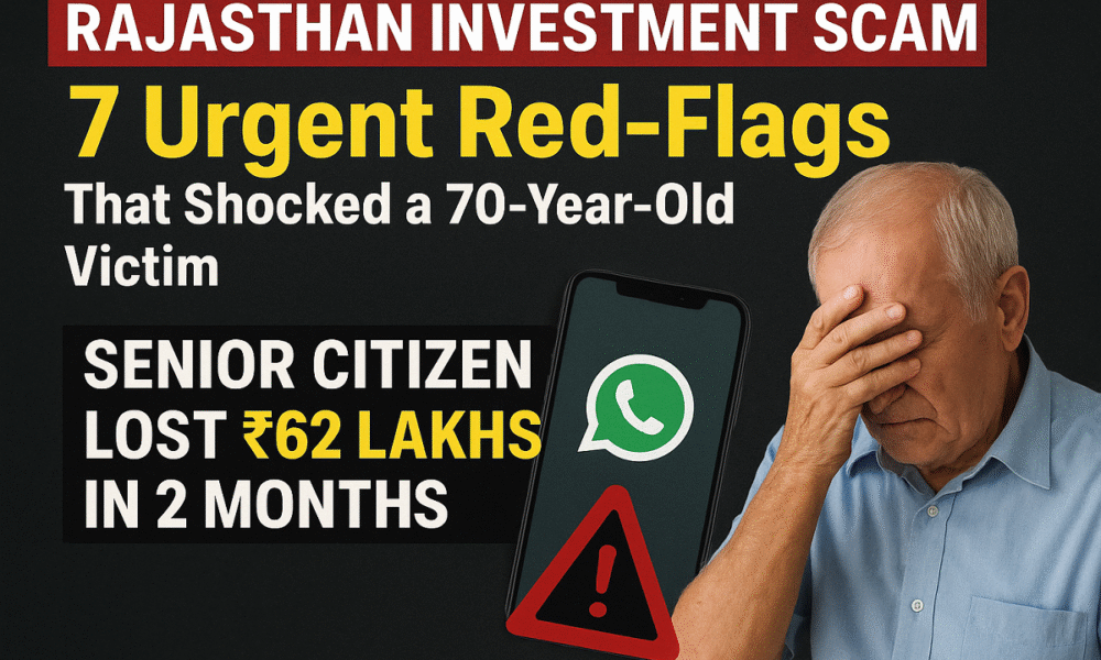The recent case of the Rajasthan investment scam —