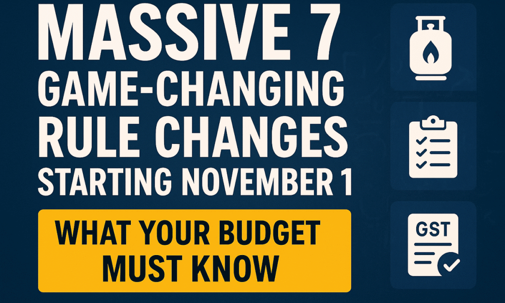 The rule-changes starting November 1