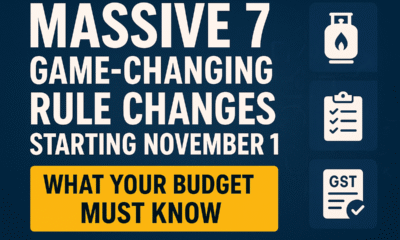The rule-changes starting November 1