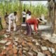 illegal mausoleum farm field Bijnor