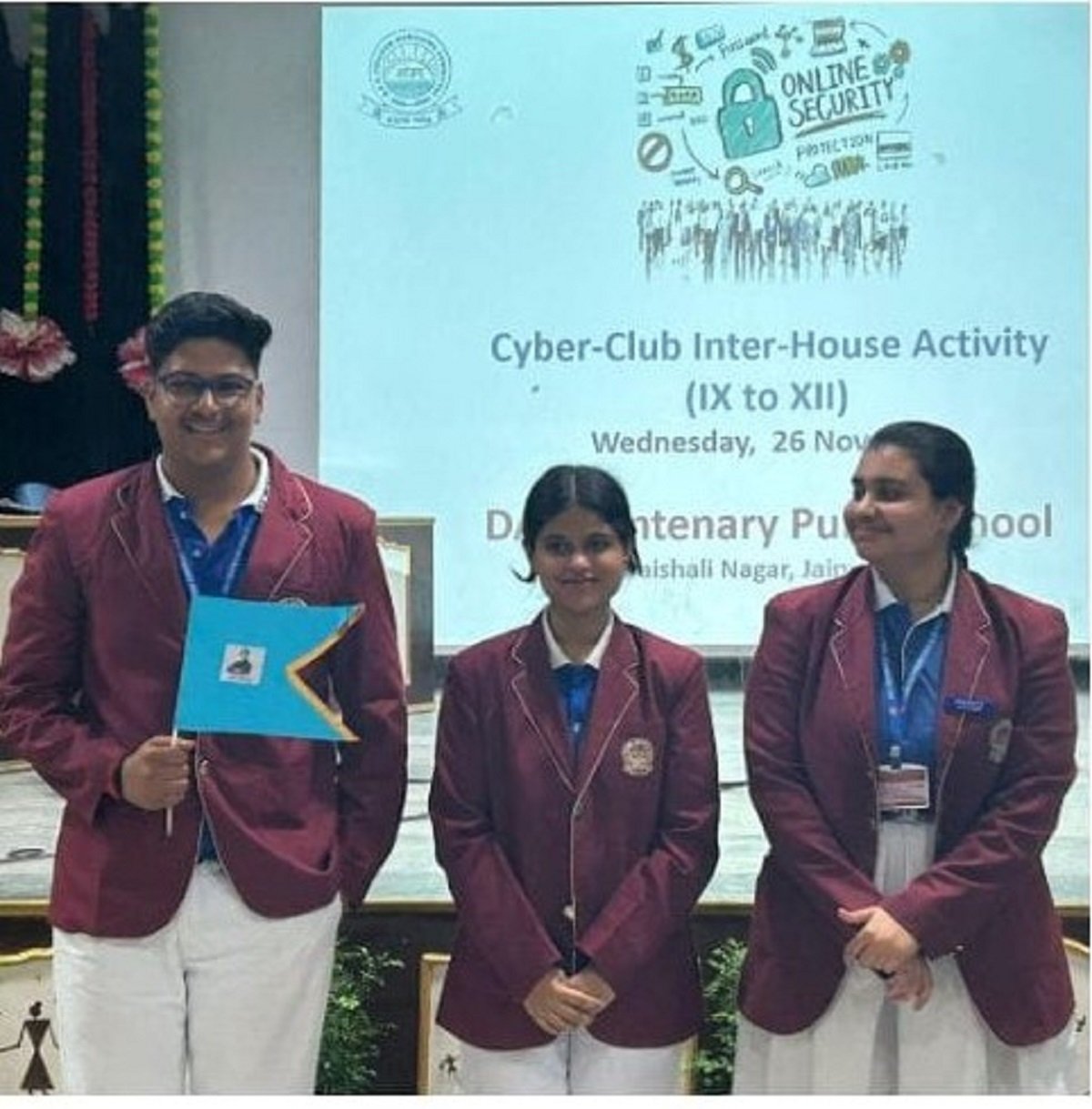 Cyber Safety & Security Celebrations at DAV Centenary Public School Jaipur featured a powerful week of digital safety awareness- 159 The Cyber Safety & Security Celebrations