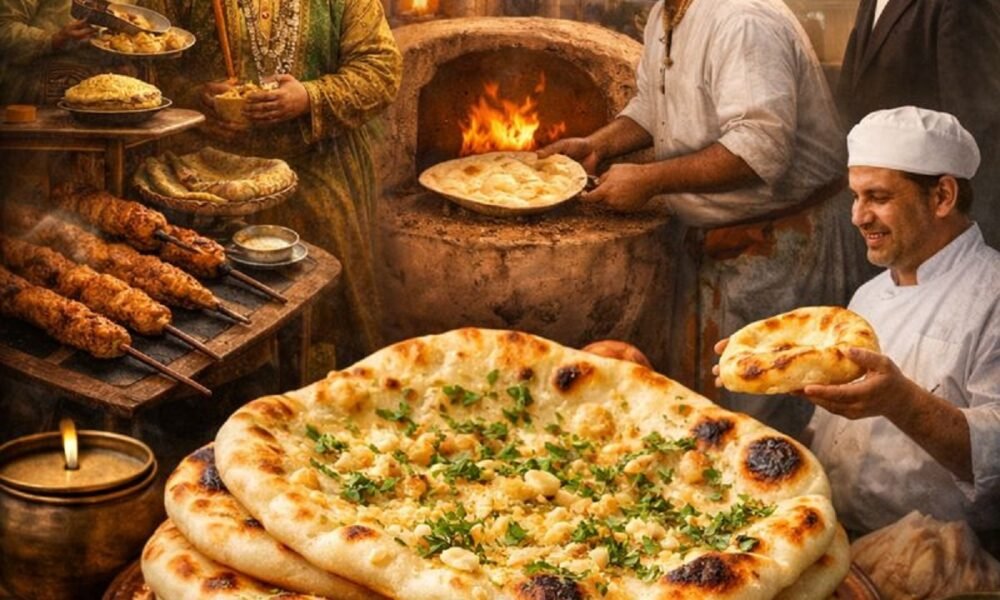 The Butter Garlic Naan History