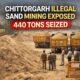 The Chittorgarh Illegal Sand Mining crackdown has revealed not just illegal stockpiles