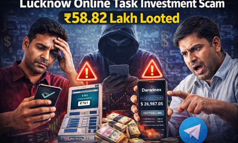 The Lucknow Online Task Investment Scam