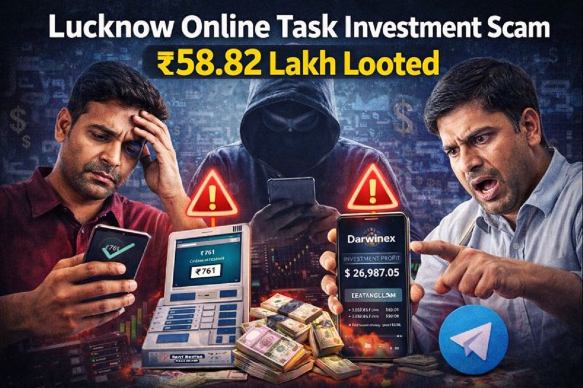 The Lucknow Online Task Investment Scam