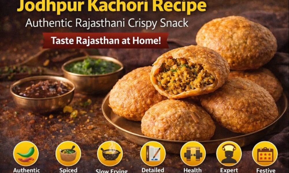 The Jodhpur Kachori Recipe is not just a snack