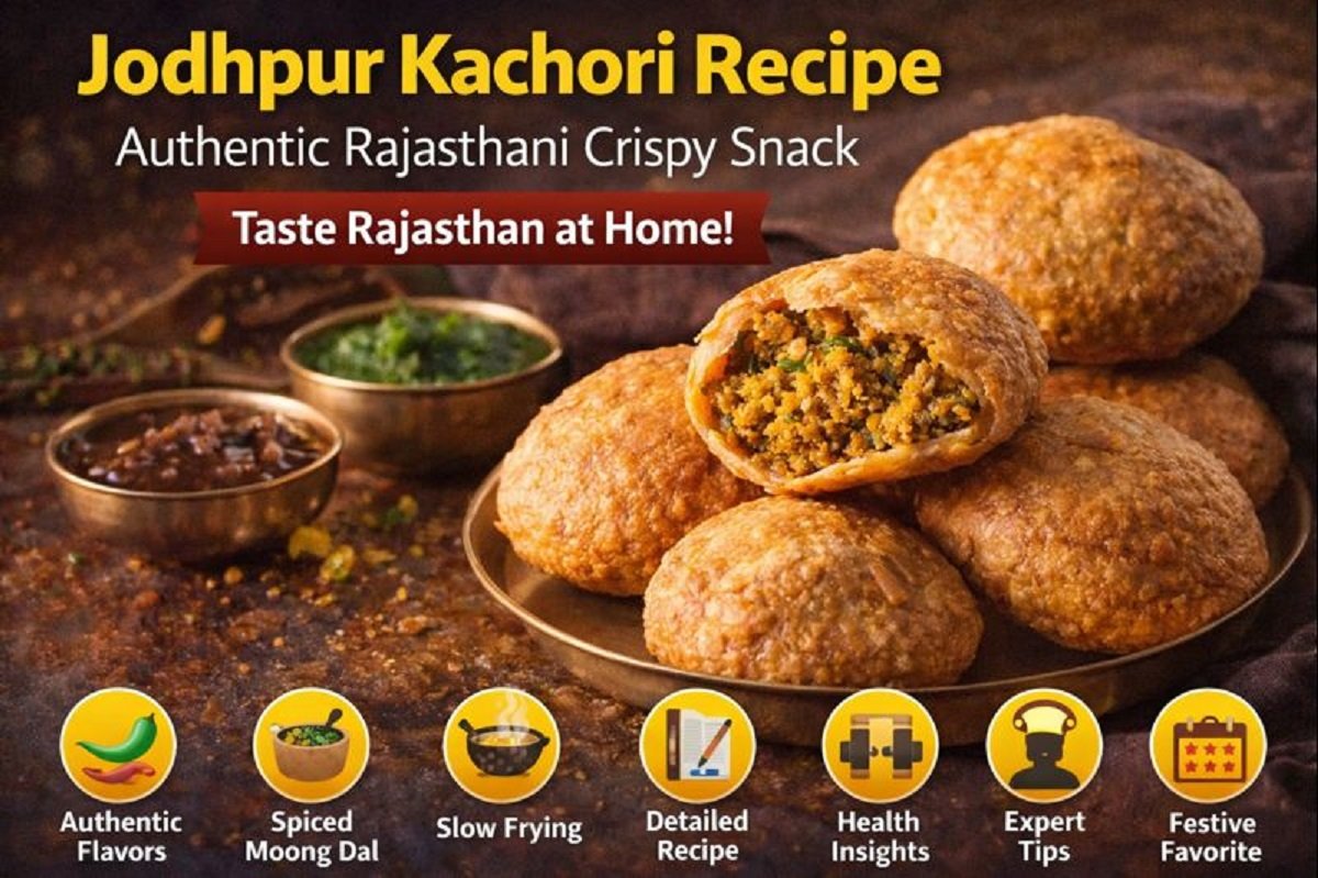 Jodhpur Kachori Recipe-Powerful Secrets Behind Rajasthan’s Crispy Street-Food Legend- 152 The Jodhpur Kachori Recipe is not just a snack