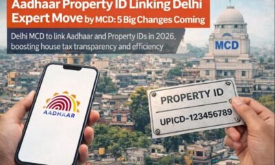 Aadhaar Property ID Linking Delhi