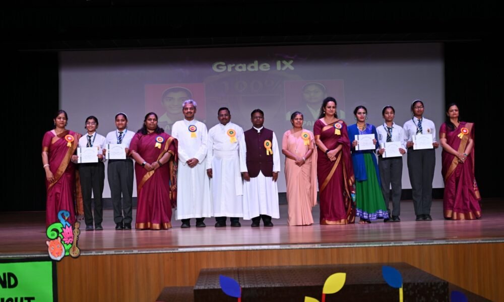 St. Xaviers school academic excellence awards
