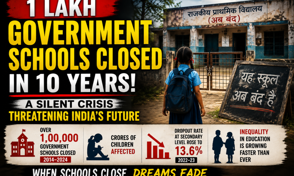 Government School Closures in India