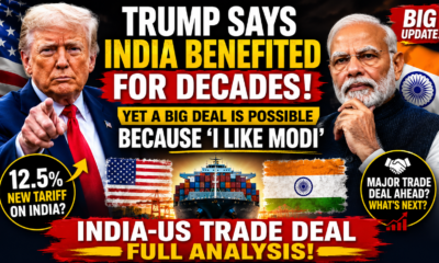 India-US Trade Deal Trump Says India Benefited for Decades