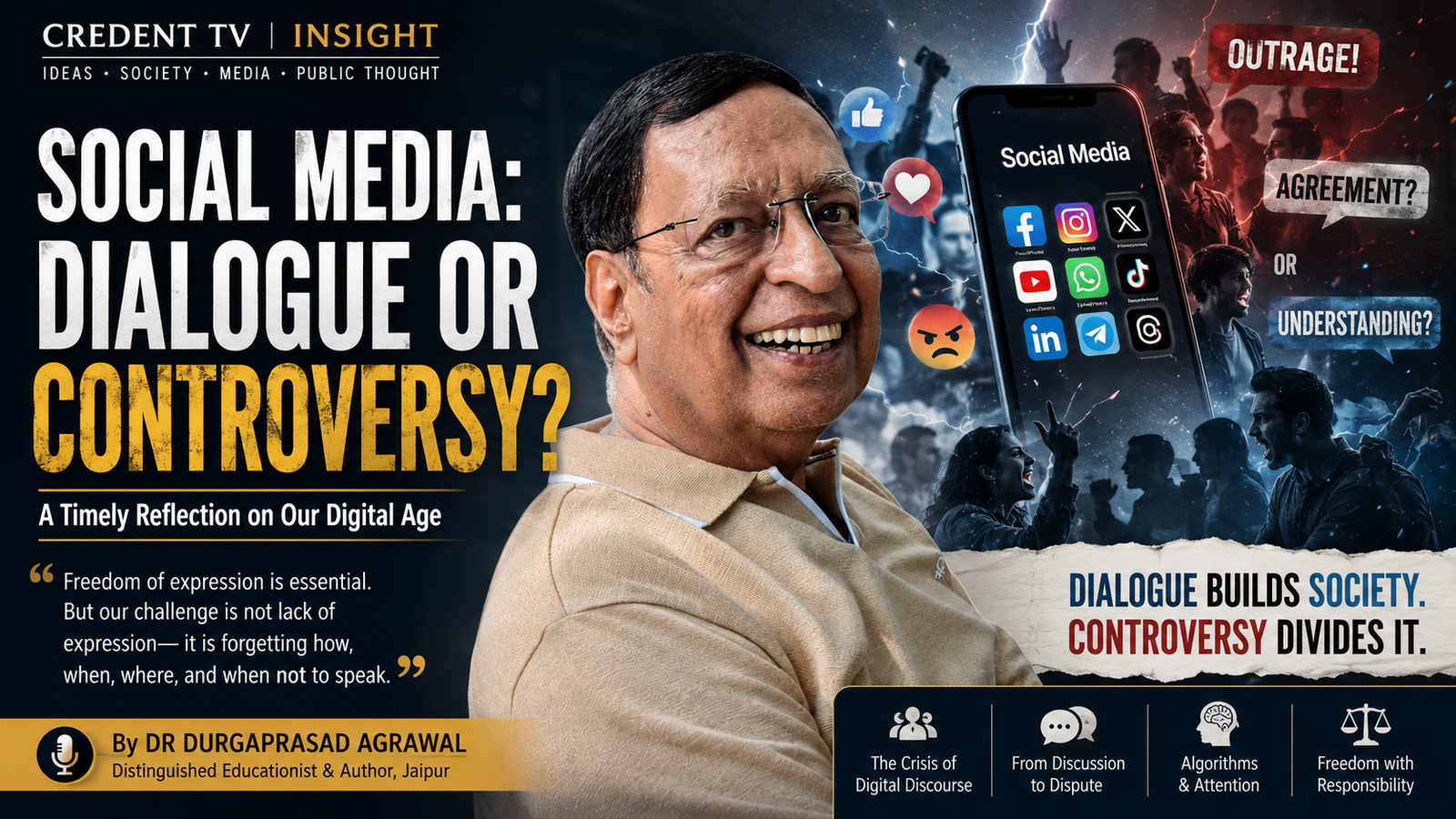 Social Media Dialogue or Controversy