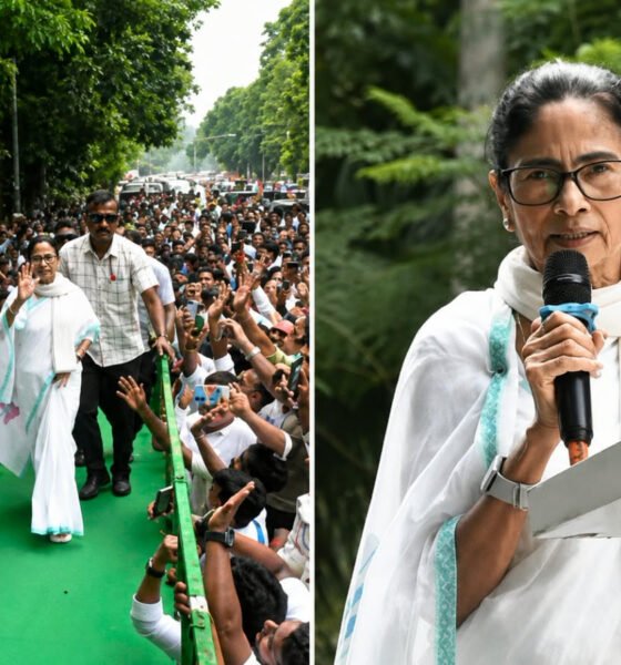 Mamata Banerjee Slams Kolkata Police at Raksha Bandhan Rally After 13 Arrests