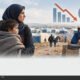 Refugees receiving humanitarian assistance