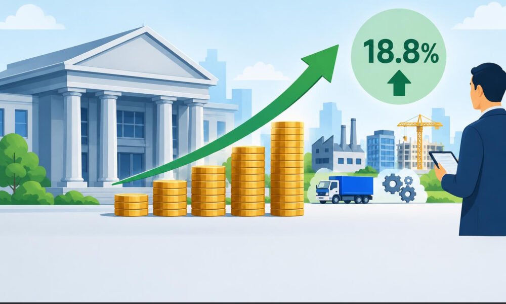Indian bank credit growth chart