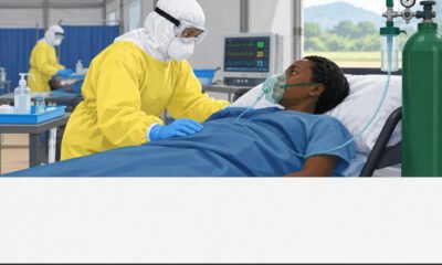 Health workers provide Ebola care in DRC