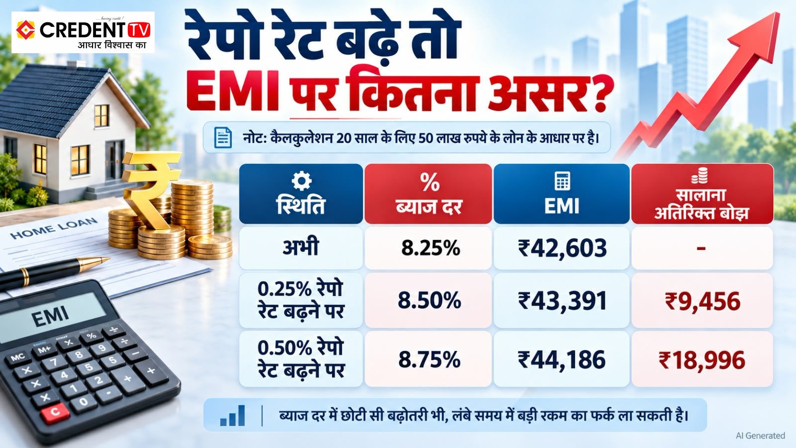 RBI Repo Rate Hike: SBI Research Recommends 50 bps Increase, EMIs May Rise 154 Additional news photo 1