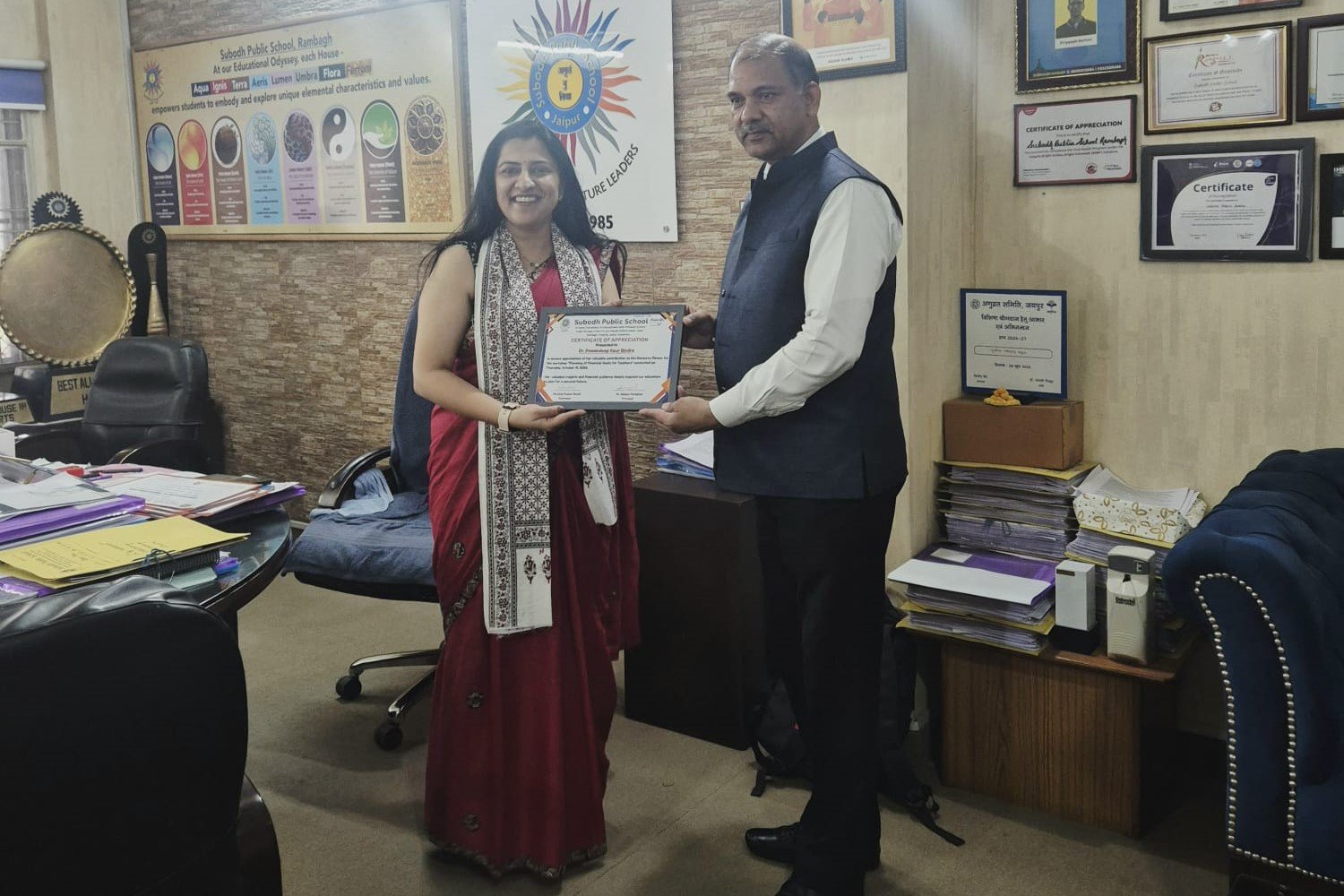 Subodh Public School Rambagh Holds Financial Literacy Session for Jaipur Teachers