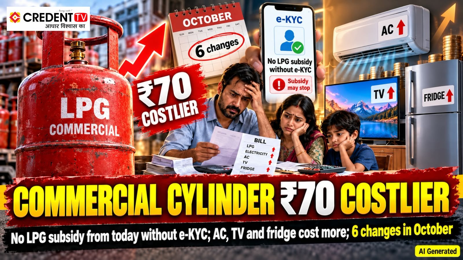 October 2026 Rules: LPG Subsidy, SBI ATM and UPI Changes Explained